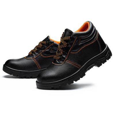 China Wholesale Cheap Price Men Steel Toe Work Safety Shoes Boots With Steel Toe And Steel Plate for sale