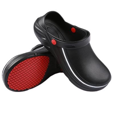 China Non-slip Chef Shoes EVA Anti-Oil Resistant Working Kitchen Chef Anti-Slip Shoes In Safety Shoes for sale