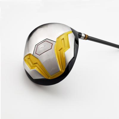 China Aluminum Perfect Factory Makes Comfortable Golf Clubs High Quality Golden Golf Driver for sale