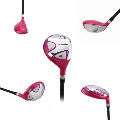 China graphite & Hot Selling 17-4 Stainless Steel Straight Golf Steel Hybrid Head for sale