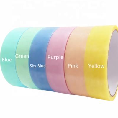 China ANTISTATIC Tik Tok Hot Sticky Anti Stress Toys Color Sticky Ball Adhesive Tape, Decompression Ball Sticky Tape, Bopp Tape for Relaxing zu verkaufen