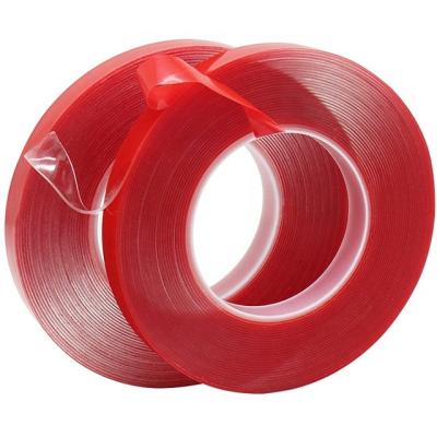 China Waterproof Factory Nano Red In Rolls Car Mages C Tape , Double Sided Strong Adhesive Acrylic Foam Tape Nano Tape For Home Hold for sale