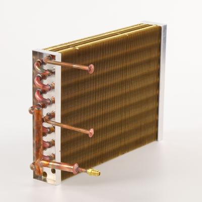 China HVAC AC Aluminum Condenser Coil Refrigeration Copper Tube for sale