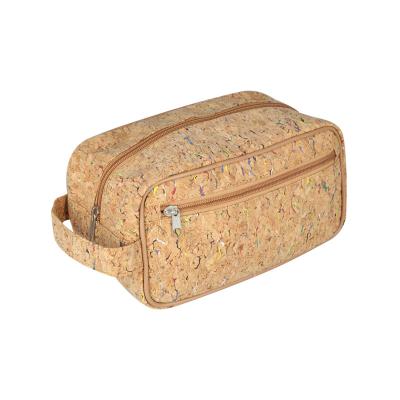 China 100% Eco-friendly Hot Eco-friendly 100% Biodegradable Natural Cork Travel Toiletry Bag Cork Toiletry Bag Travel Toiletry Bags (CK11) for sale