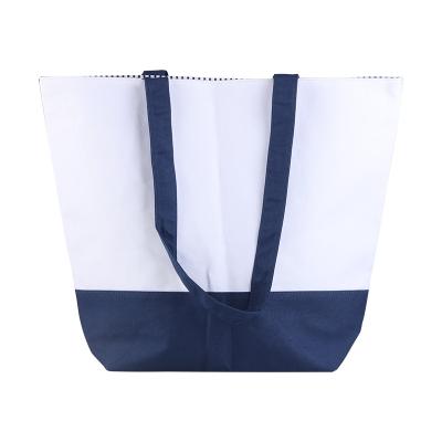 China Hot Selling Folding Customized Recycled Canvas Tote Bag Cotton Eco Friendly Tote Bag (C29) for sale