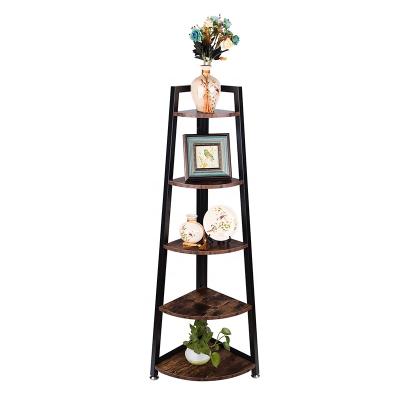 China Corner Storage Ladder Storage Shelf for sale