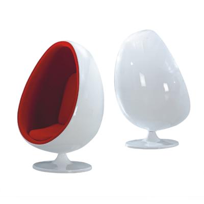 China Fiberglass Egg Spinning Chair With Speaker for sale