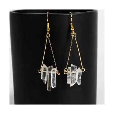 China Fashion Teardrop Earrings Fashion Crystal Earing Distribution Of Stones And Crystals for sale