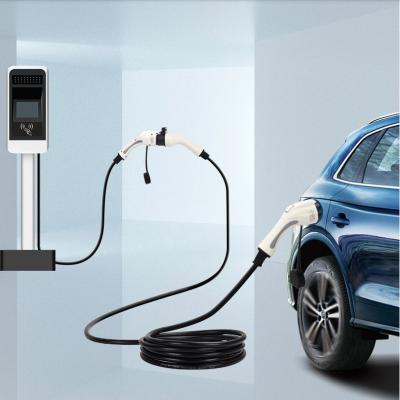 China AC Home EV Charger Supply Battery Car Gun Holder Car Charger Charging Extension Cable for sale