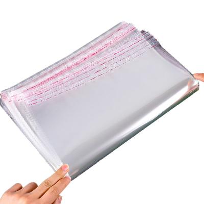 China Wholesale Large Disposable Opp Bag Transparent Cellophane Bag OPP Plastic Bags For Packaging for sale