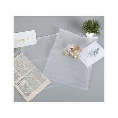 China Disposable Jewelry Plastic Transparent Zipper Poly Tissue Packaging Bag For Clothing for sale