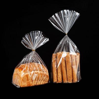 China BIODEGRADABLE Custom Cello Cellophane Printing Pouch Open Flat Opp Plastic Bag For Bread Cookies for sale