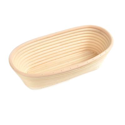 China 11 Inch Proofing Cane Oval Bread Proofing Basket Sourdough Bannetons Proofing Basket Molds Tools for sale