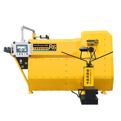 China Building material shops 4-12mm cnc automatic steel wire bender/iron rebar stirrup bending machine for Thailand/Russia/Jordan/Israel for sale