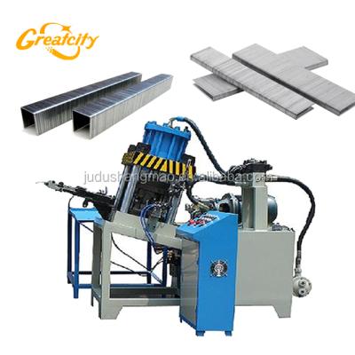 China Produce Automatic Hydraulic Nail Pin Clip Forming Machine / N Type Nail Clip Pin Production Line for sale