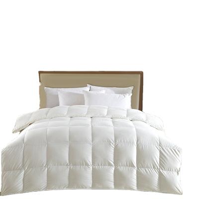 China Anti-mold and Antibacterial Wholesale White Goose Down Lightweight Comforter Comforter Comforter Feather Comforter Insert Lightweight King Size Custom for sale