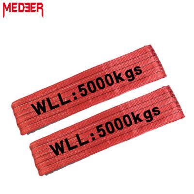 China 5T Goods Webbing Sling Lifting Belt For Rigging for sale