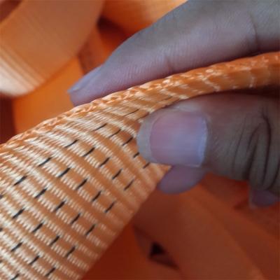 China 11500KG Pure PET Cargo (Polyester) 50mm Lashing Strap HW500 for sale