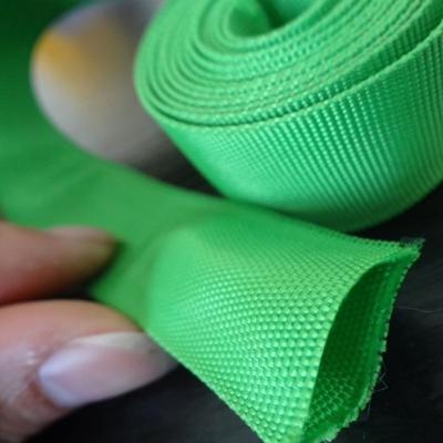 China Manual Racing 50mm Tubular Webbing / Tubular Strapping / Tubular Webbing Strap for sale