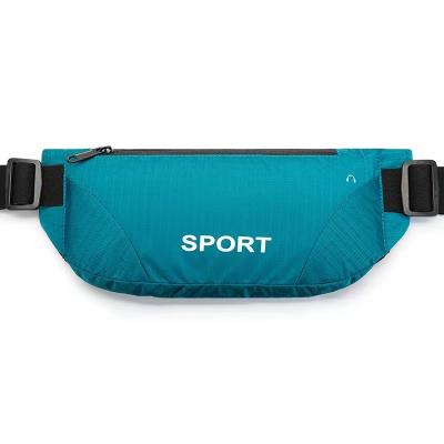 China Water Proof Waterproof Thin Sports Belt Running Waist Bags for Women and Men Small Waist Outdoor Pussy Pack for sale