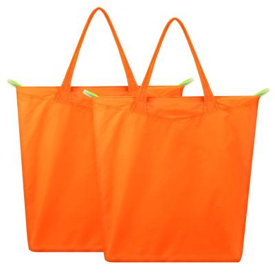 China Custom Printing Eco Friendly Recycled Shopping Bag Folding Material RPET Tote Bag Reusable Foldable Grocery for sale