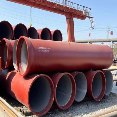 China Direct Distribution of ROUND Ductile Iron Pipe with 6-30mm Wall Thickness for sale