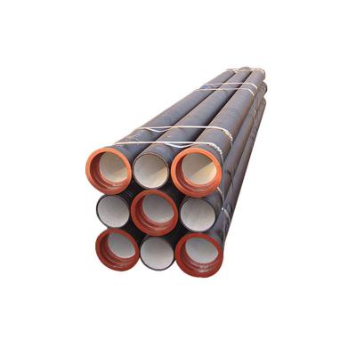 China ISO2531 En545 En598 Class K7 K9 Water Pressure Ductile Iron Pipe with As Requested External Coating Custom Made Support for sale