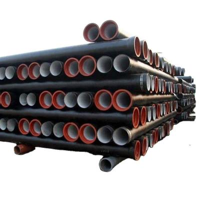 China 6-30mm Pipe Wall Thickness DN80-DN2000 Ductile Iron Cast Pipe for Oil Gas Transportation Welding Service for sale