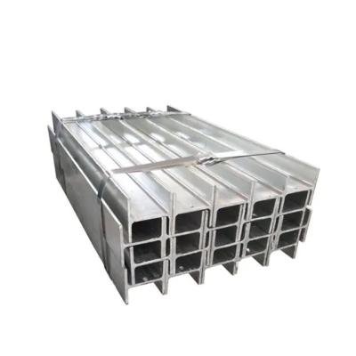 China Customizable Web Width 12m Length Hot Rolled Carbon Steel Universal Beam for Structure Construction for sale