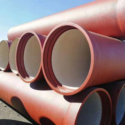 China Custom Wall Thickness Ductile Cast Iron Pipe Class K9 For Water Supply for sale