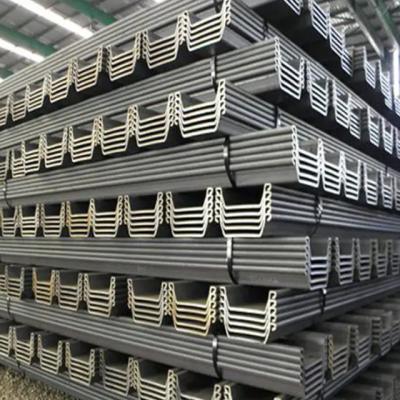 China Customizable Alloy Sheet Piles Construction Z Type Sheet Pile ASTM GB  Standard for sale