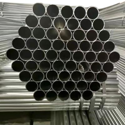 China Galvanized Pipes 1mm 2mm Thickness Round Section Shape 1/2 inch 1 inch 2 inch Large Stock for Customizable Orders for sale