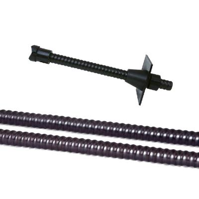 China T40 Steel Anchor Bolt Micro Pile Anti Floating Steel Anchor Rod Custom Made for sale