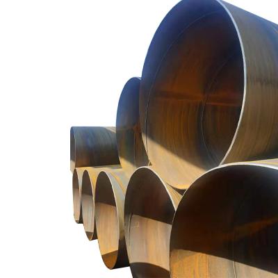 China Chemical Fertilizer Round Erw Carbon Steel Pipe Seam Welded Pipe Custom Made for sale