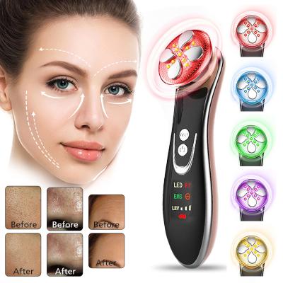 China Skin New RF Revitalizer EMS Led Photon High Quality Skin Care Products Peel Rejuvenation Microcurrent Skin Tighten Beauty Device for sale