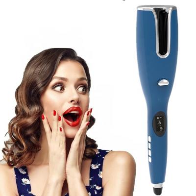 China Easy To Use Safety And Carry Salon Magic Automatic Hair Wand Rollers Iron Curling Ceramic Hair Curler New Design Home Us for sale