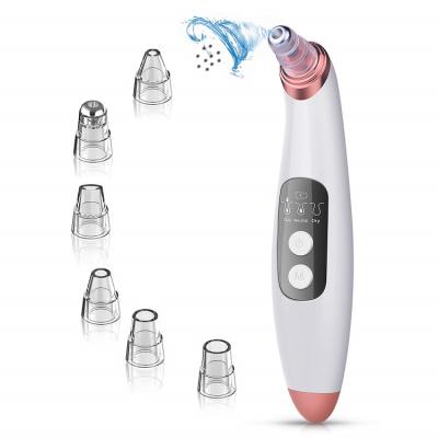 China Cheap Acne Treatment Tool Pore Cleaner Suction Blackhead Kit Electric Vacuum Blackhead Remover Private Label for sale