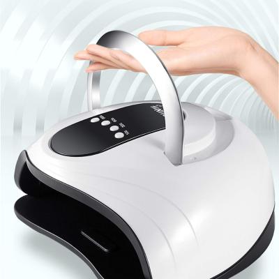 China LED Gel Fast Curing Sales 01 2020 New 120W Portable Handle Curing LED Lamp UV Gel Polish Faster Nail Dryer for sale