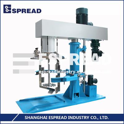 China ESPREAD Liquid Quality Assured ESDT Series 0-1500rpm Concentric Double-Axis High Speed ​​Disperser for sale