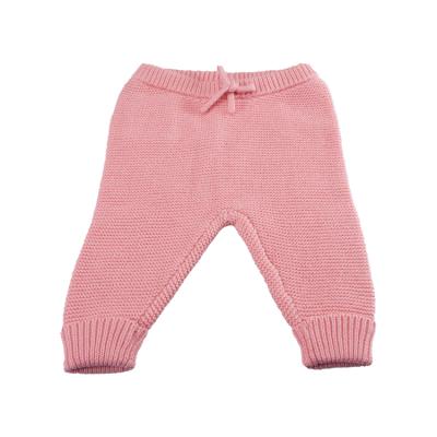 China New Design Anti Shrink Baby Girl Pants Winter Kids Baby Knitted Cotton Pants for sale