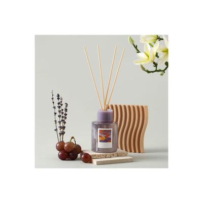 China Customized Eco-Friendly Luxury Glass Aroma Set Home Fragrance Reed Diffuser Large 