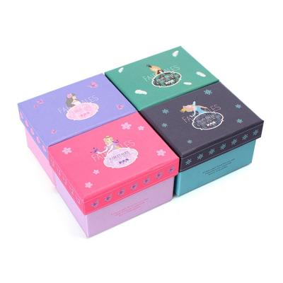 China New Style Recyclable Cartoon Christmas Gift Box Custom Sky And Earth Cover Printed Paper Packaging Box for sale