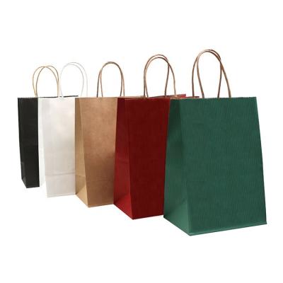 China High Quality Biodegradable Garment Paper Bag Packaging Gift Wholesale Paper Bag With Logo Print for sale