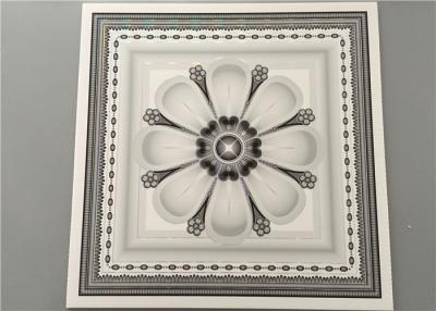 China Customized Decorative Pvc Ceiling Tiles , Waterproof Ceiling Tiles Bathroom for sale