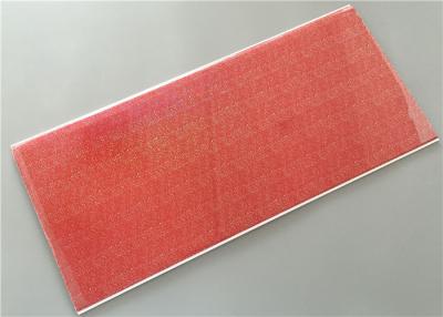 China Red Transfer Design Waterproof Wall Panels Light Weight Building Material for sale