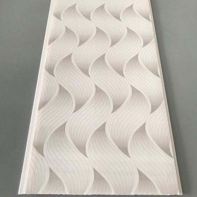 China Flat Pvc Panels For Ceiling , Waterproof Bathroom Ceiling Panels Brilliant Printing for sale