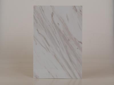 China UV Coating Solid Pvc Wall Panels Exterior Marble Color 1.22M*2.44M for sale