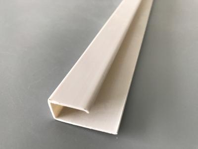 China U Style Flexible PVC Extrusion Profiles Pvc Jointer 5.95 Meter Length for sale