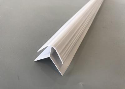 China Outside Extruded Plastic Profiles / PVC Profiles For Ceiling and Wall Corner for sale