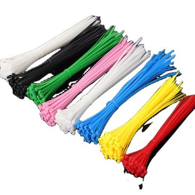 China 3*150*4*200*5*250*8*300 Eco-friendly adjustable nylon cable tie plastic self-locking cable tie for sale